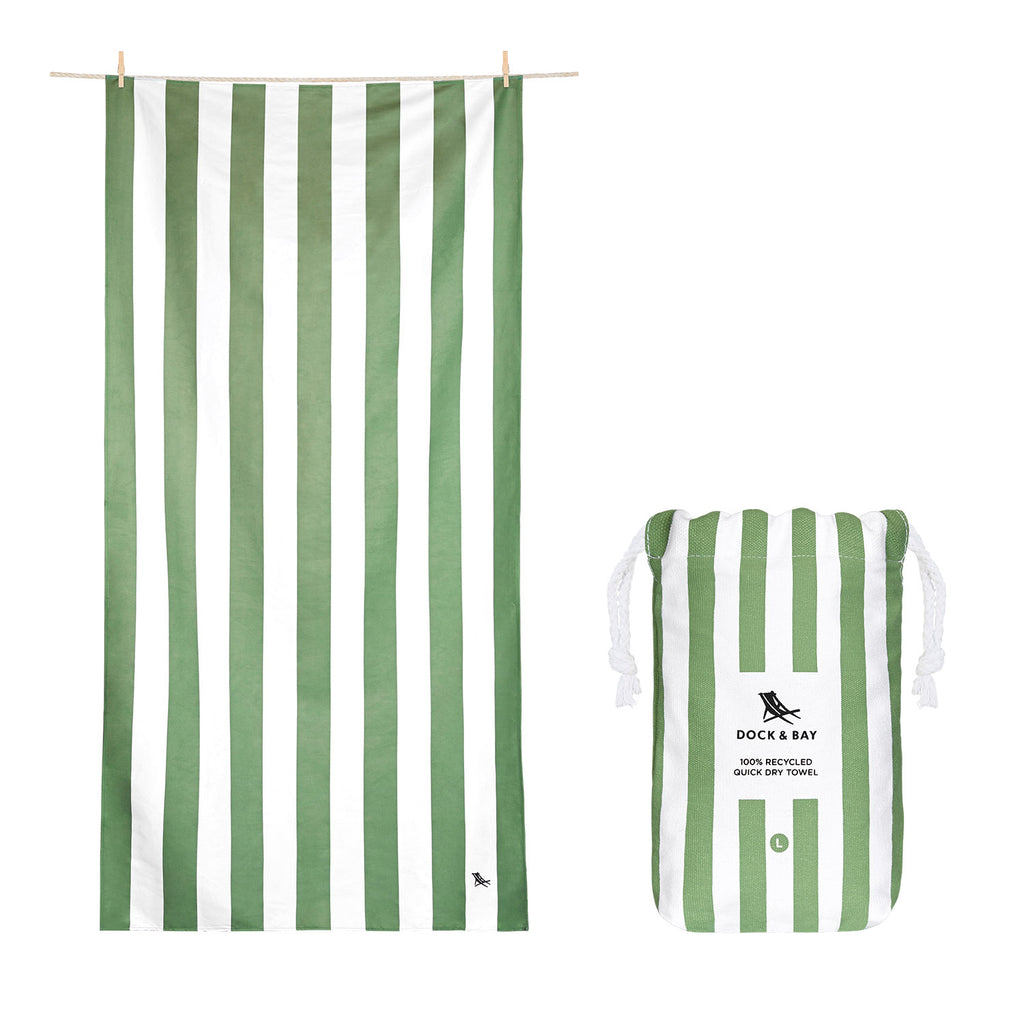 dock and bay towels beach