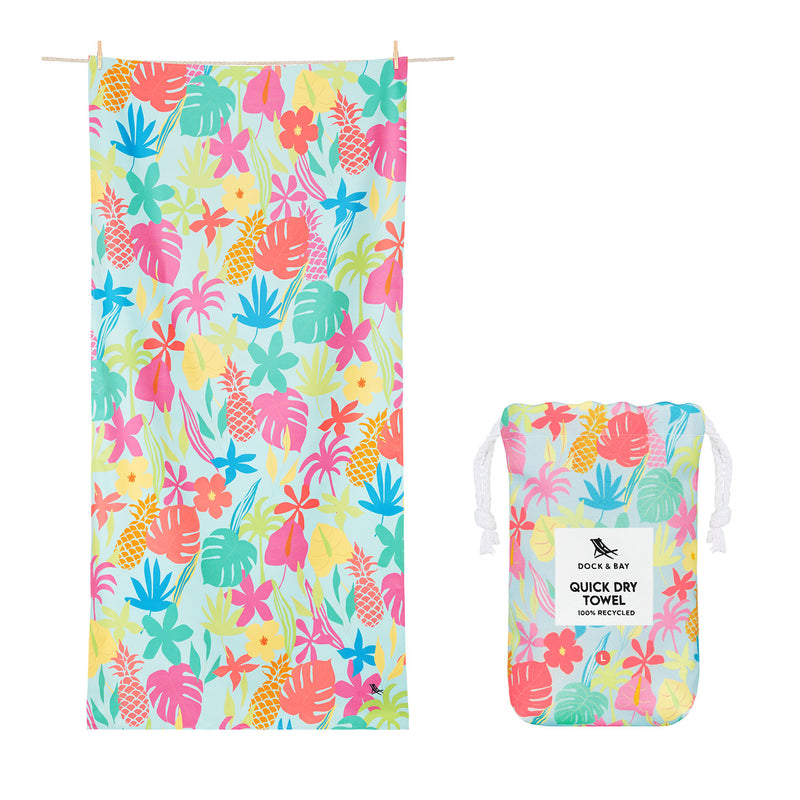 dock and bay towels beach