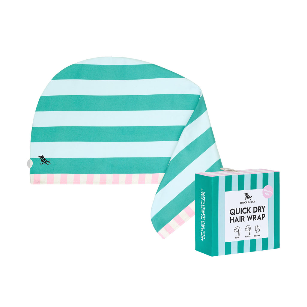 dock and bay hair wraps suede