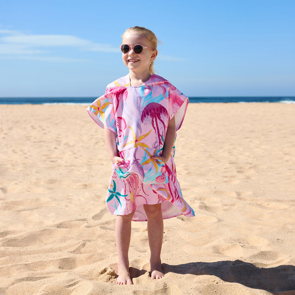 dock and bay poncho kids