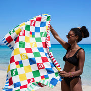 dock and bay towels beach