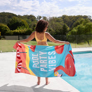 dock and bay towels beach