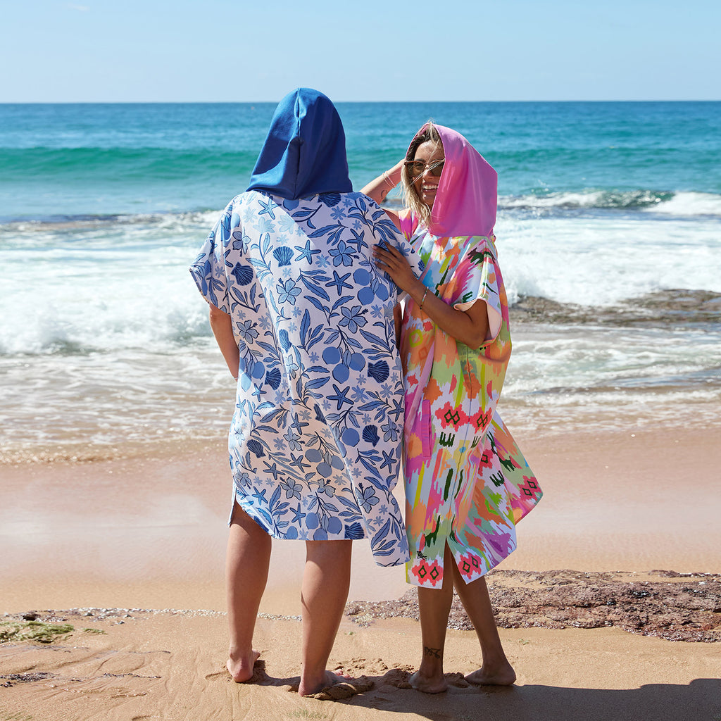 dock and bay poncho adults