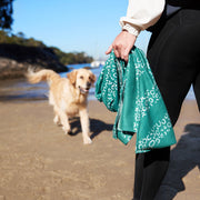 dock and bay towels dog
