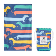 Dock & Bay Dog Towel - Go Long - Preorder