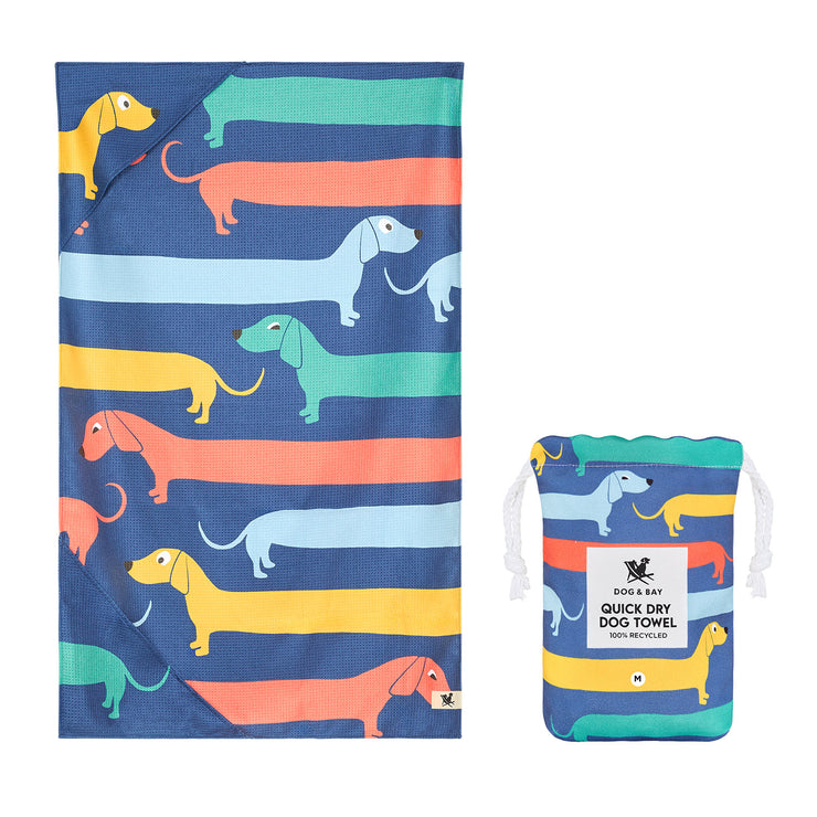 Dock & Bay Dog Towel - Go Long - Preorder