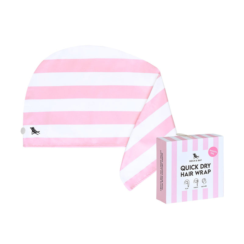 Hair Wrap - Positano Pink