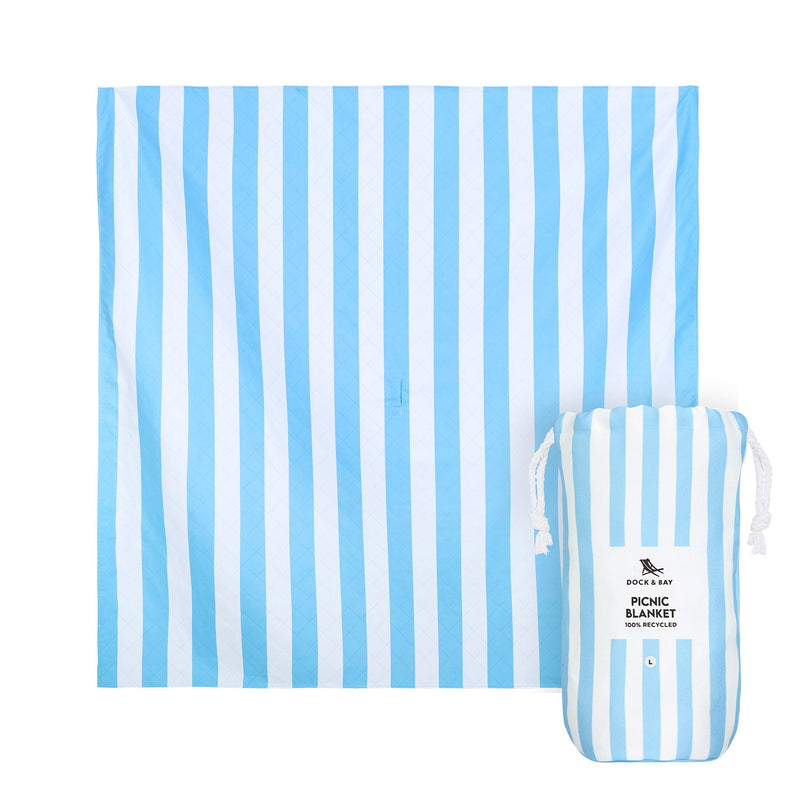 Picnic Blanket - Tulum Blue