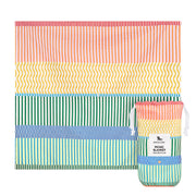 Dock & Bay Picnic Blanket - Stripe Up Your Life - GRS Certified