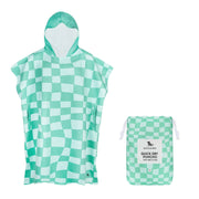 Dock & Bay Poncho Adults - Check Mate