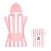 Dock & Bay Poncho - Kids - Malibu Pink - GRS Certified