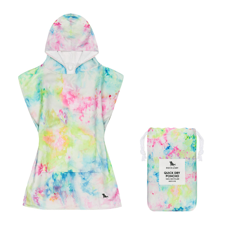 Dock & Bay Poncho - Kids - Bubble Dreams - GRS Certified - Outlet