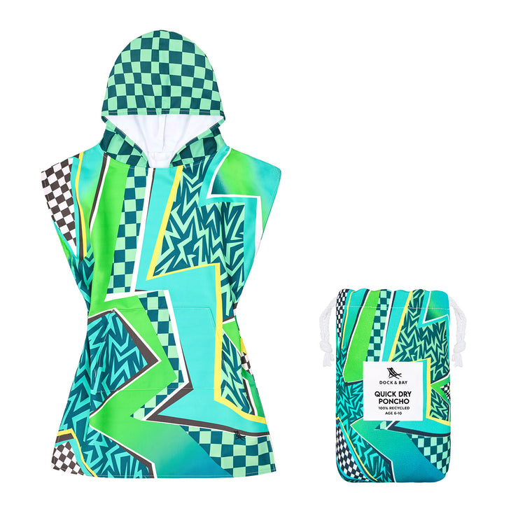 Dock & Bay Poncho - Kids - Tide Skater - Preorder