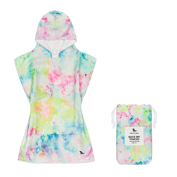Dock & Bay Poncho - Kids - Bubble Dreams - GRS Certified - Outlet