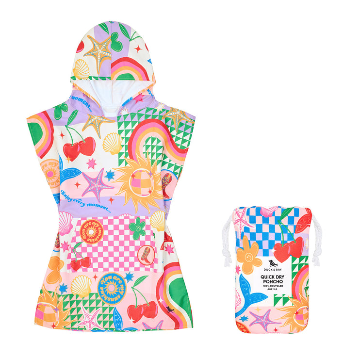 Dock & Bay Poncho - Kids - Good Vibes Club - Preorder