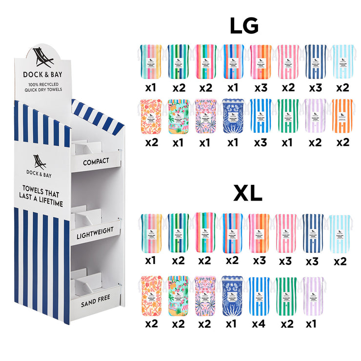 Dock & Bay - Point of Sale Display Large - Preorder