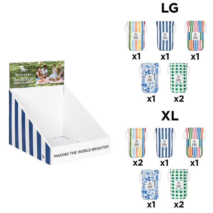 Dock & Bay - Point of Sale Display Small (Picnic)