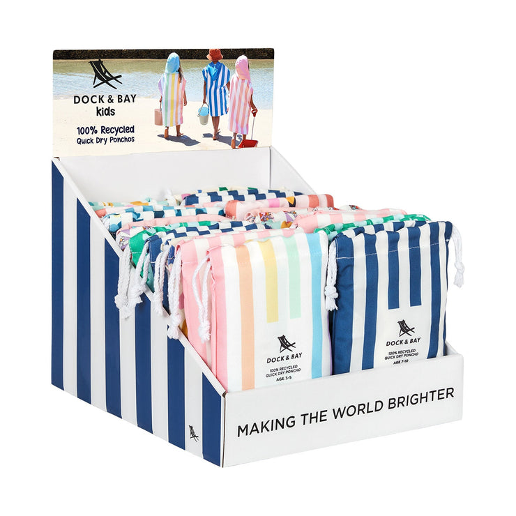 Dock & Bay - Point of Sale Display Small (Poncho Kids) - Preorder