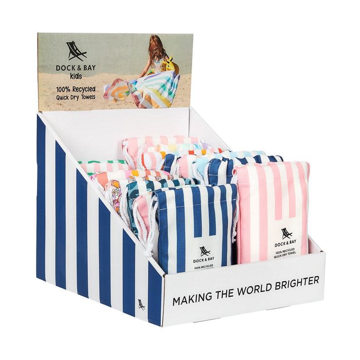 Dock & Bay - Point of Sale Display Small (Kids Beach Towel)