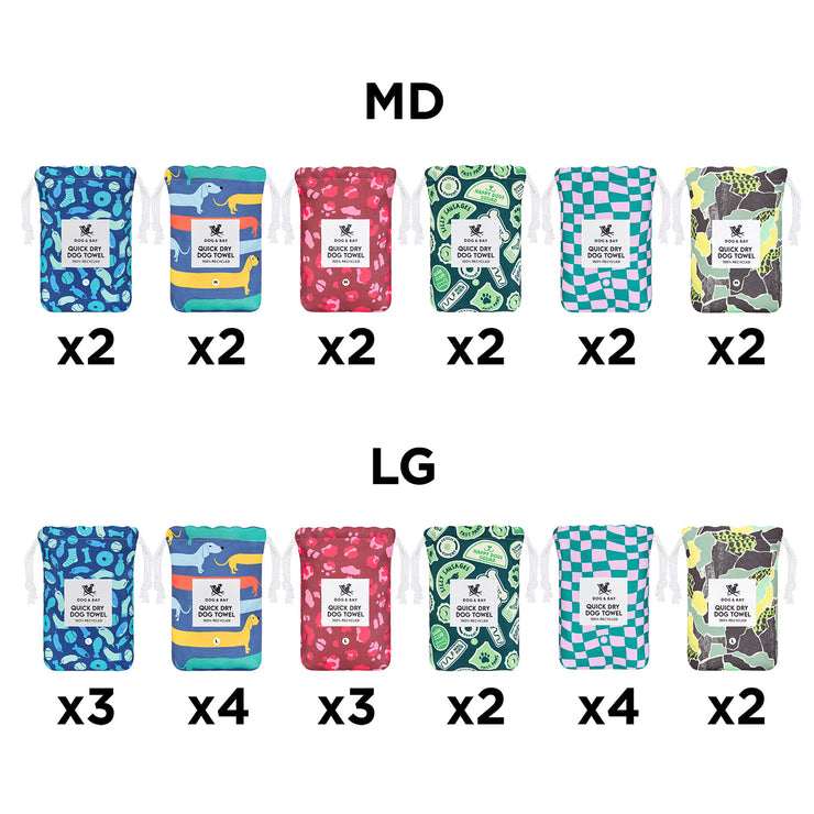Dock & Bay - Point of Sale Display Small (Dog Towel) - Preorder