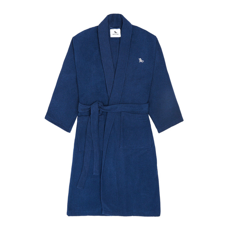 Dock & Bay Bath Robe - Nautical Navy - Outlet