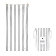 Dock & Bay Quick Dry Towels - Goa Grey - GRS Certified
