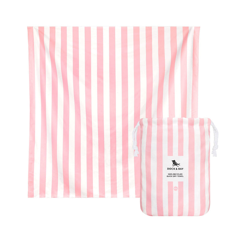 Dock & Bay Quick Dry Towel - Extra Extra Large - Malibu Pink