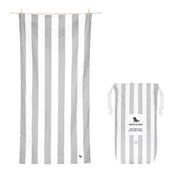 Dock & Bay Quick Dry Towels - Goa Grey - GRS Certified
