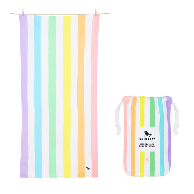 Dock & Bay Kids Beach Towels - Unicorn Waves