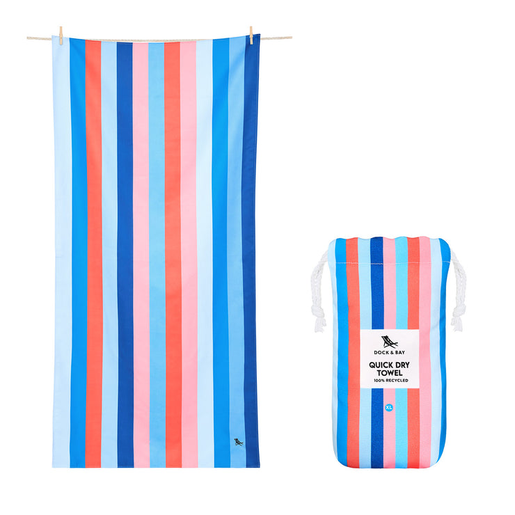 Dock & Bay Quick Dry Towel - Ocean Pavilion - Preorder