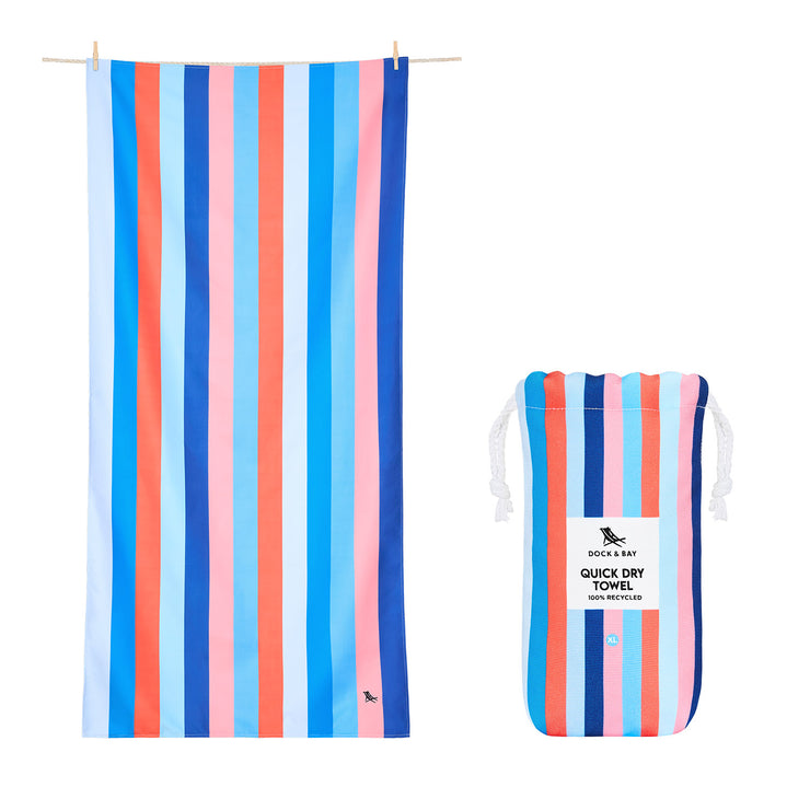 Dock & Bay Quick Dry Towel - Ocean Pavilion - Preorder
